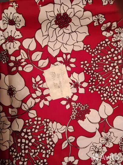 Ткань летняя шелк, хлопок