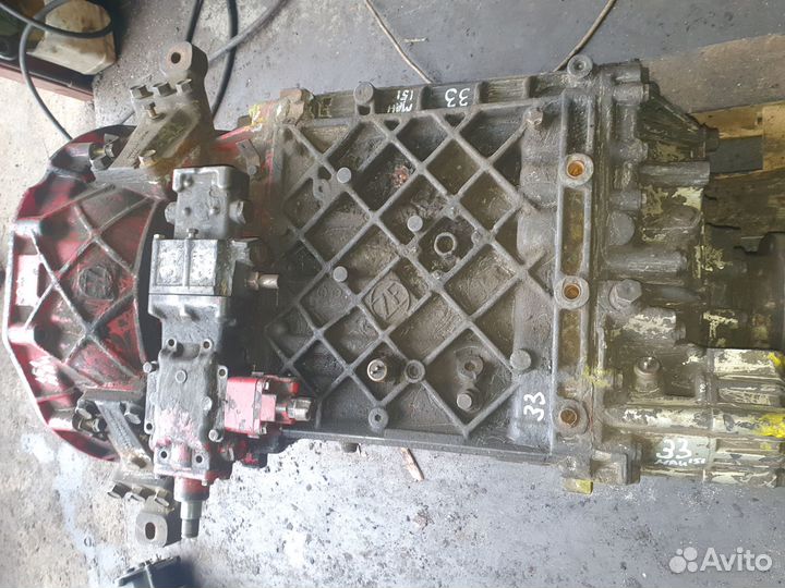 Man f2000 кпп ZF 16s151