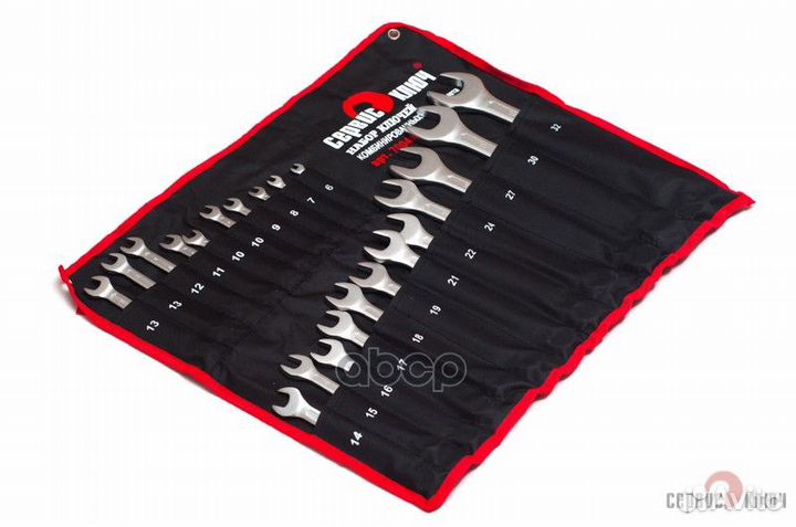 Набор рожково-накидных ключей (22 предмета) 