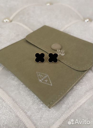 Van Cleef & Arpels серьги Vintage Alhambra