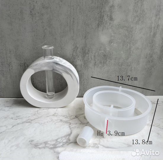 Силиконовая форма Ваза