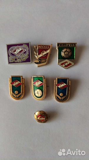 Значки Спартак М