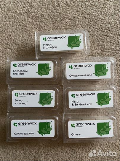 Ароматизаторы для свечей (сэмпл)