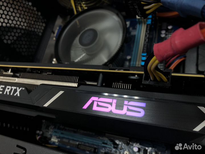 RTX 3060Ti 8Gb Asus Gaming. Холодная видеокарта