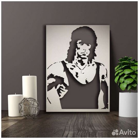 Картина панно из металла на стену