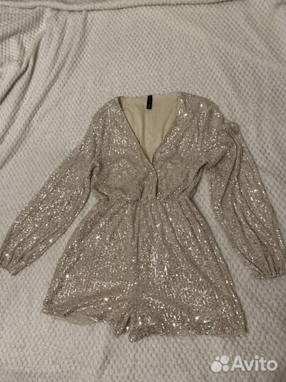 Комбинезон с пайетками amisu