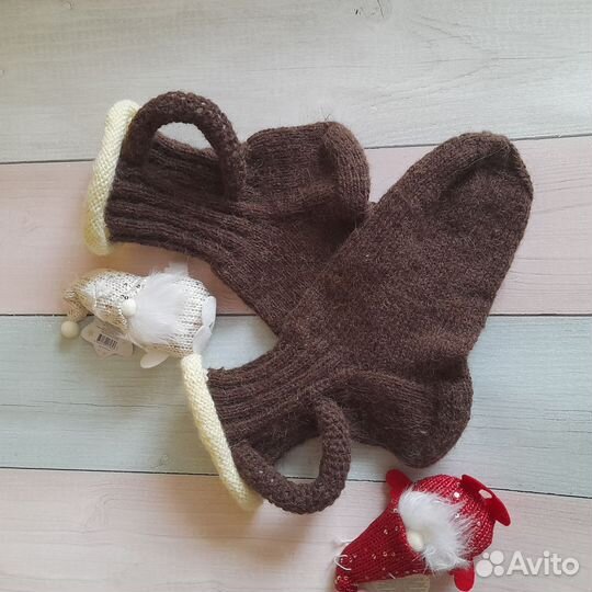 Вязаные носки оригинальные