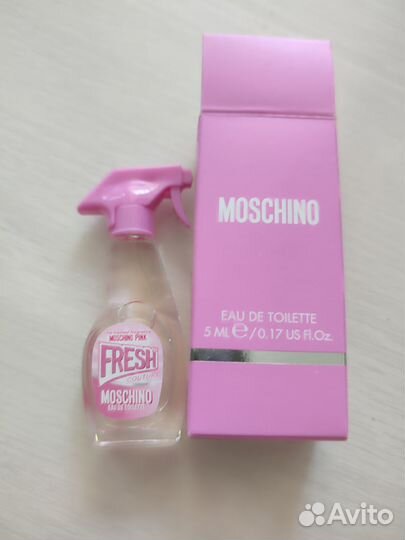 Туалетная вода moschino fresh pink 5 мл