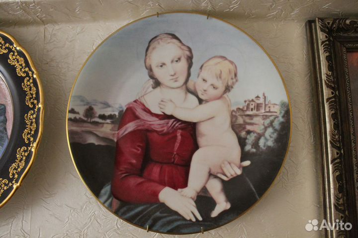 Коллекционная декоративная тарелочка Limoges, 25см