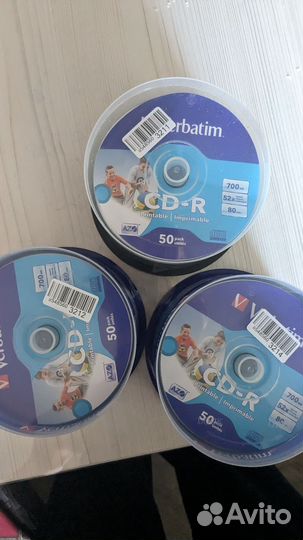 Cd диски чистые 50 шт