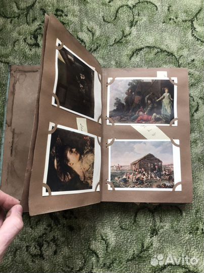 Коллекционная книга открыток из СССР