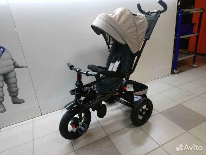 Велосипед С ручкой мамы трехколесный