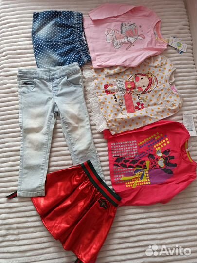 Вещи пакетом на девочку 92- 98 Цена за всё