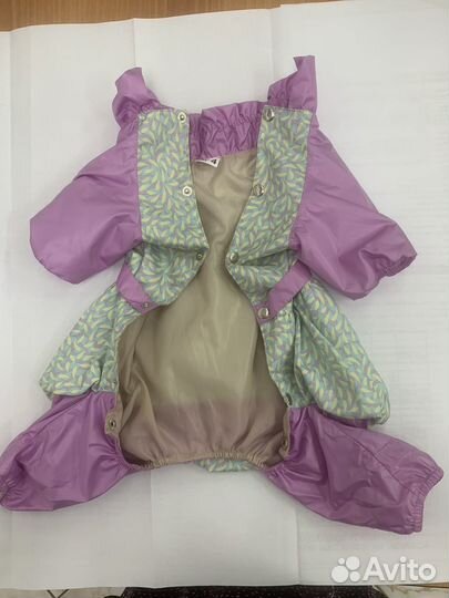 Дождевик для собак мелких пород