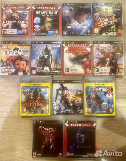 Игры для приставки PS 3