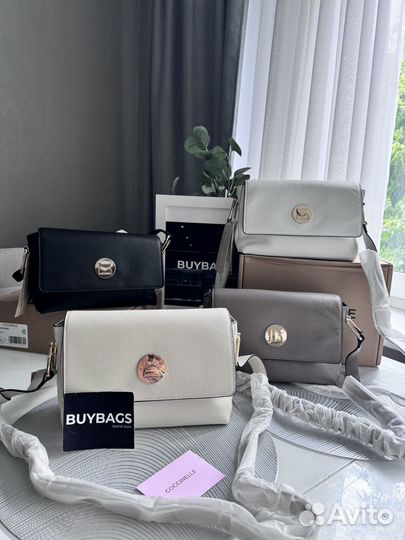 Сумка Coccinelle Liya натуральная кожа 4 цвета