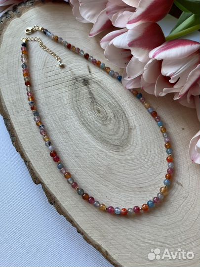 Чокеры из натуральных камней