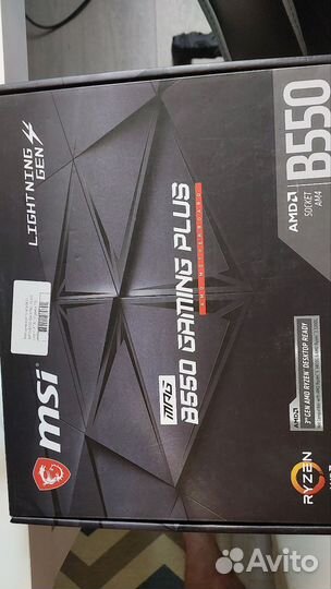 Материнская плата msi b550 gaming plus с проблемой