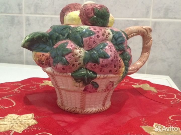 Заварочный чайник с чашкой, отличный подарок