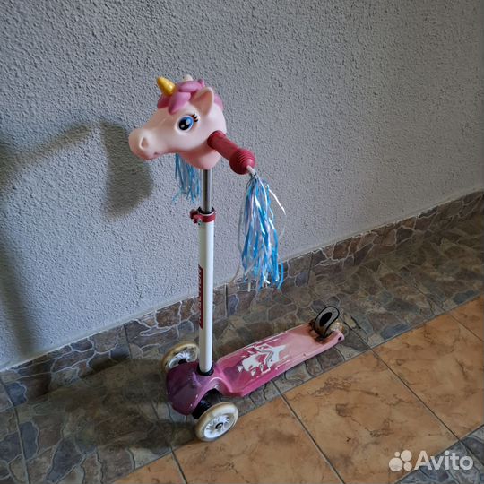 Самокат детский трехколесный