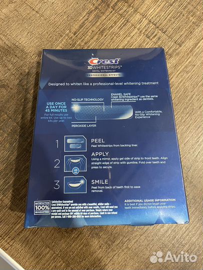 Полоски Crest Professional Effects