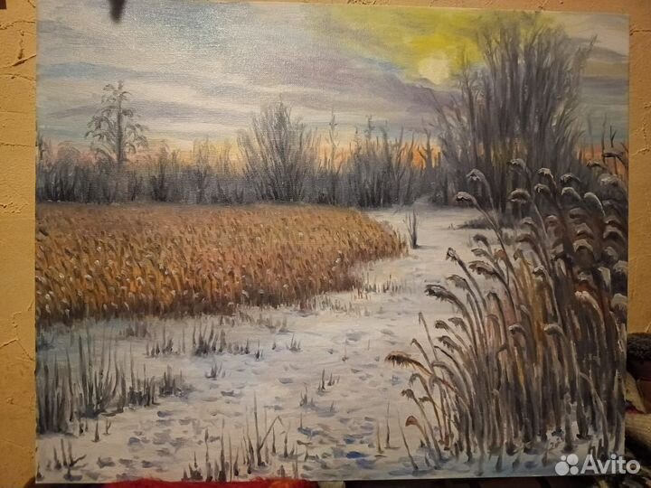 Картина маслом на холсте