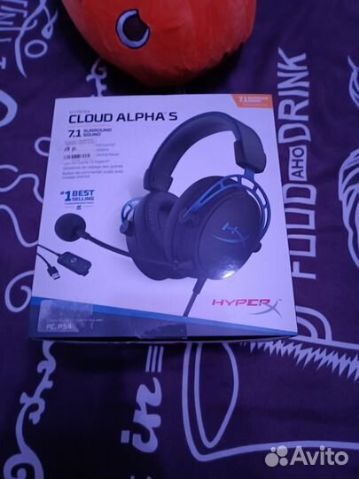 Наушники HyperX Cloud Alpha S