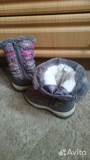 Сапоги зимние детские дутики р. 29
