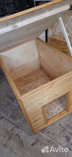 Будка для собаки утепленная