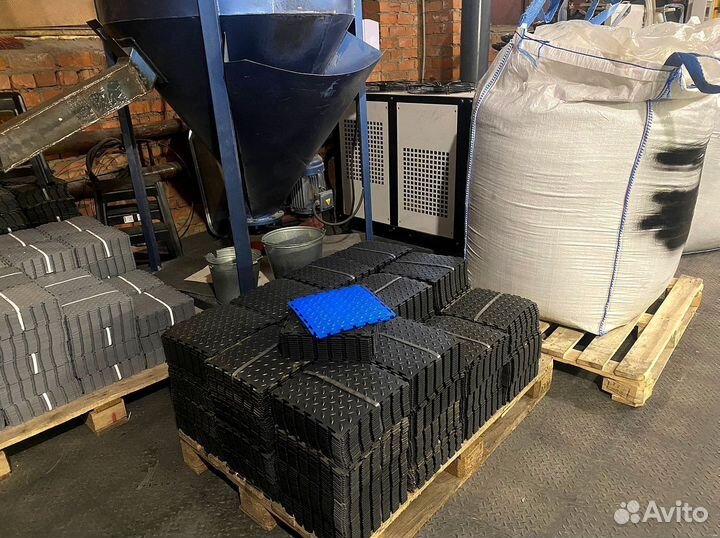 Модульные полы для гаража