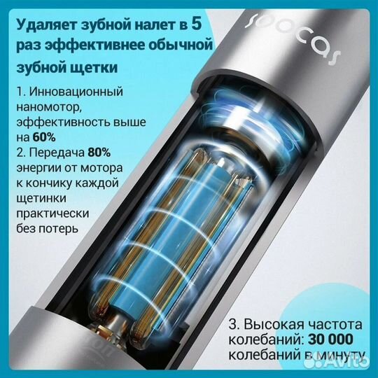 Электрическая зубная щетка Xiaomi Soocas Spark MT1