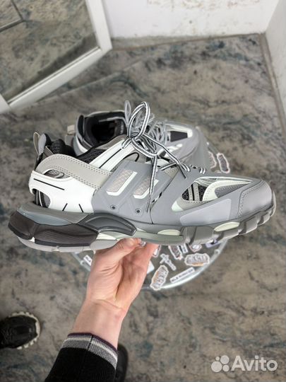 Balenciaga track 1 gray серые