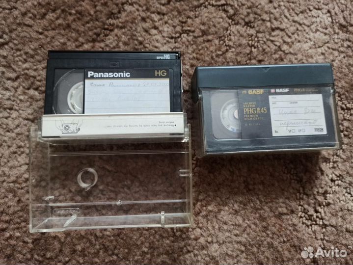 Видеокассеты Panasonic vhs c