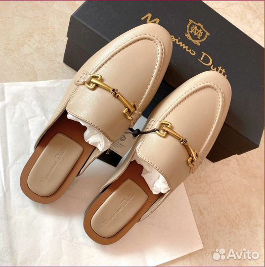 Летние Мюли / сабо massimo dutti 36,37,38,39,40