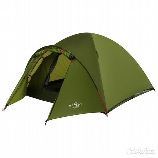 Палатка туристическая verag 3, р. 315 х 210 х 120