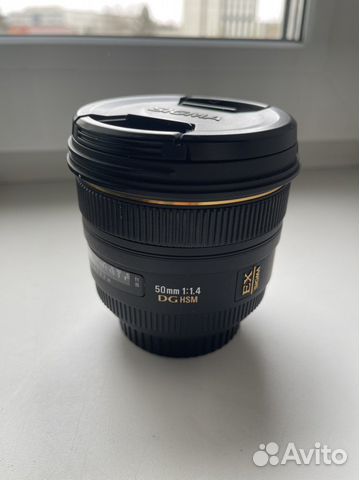 Объектив Sigma AF 50mm f/1.4 EX DG HSM Canon EF