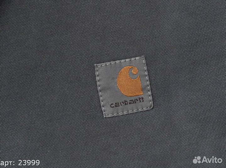 Худи Carhartt small logo Черное