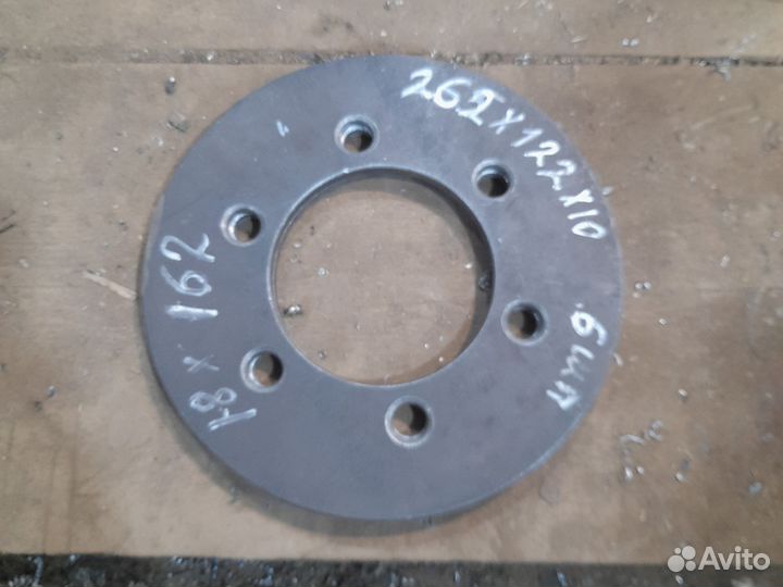 Фланец для переделки дисков птс 122262 10мм