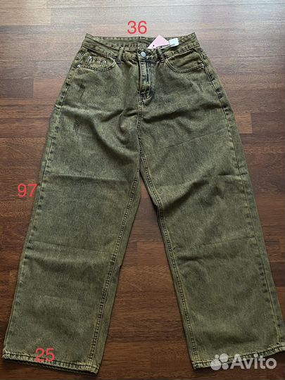 Джинсы широкие