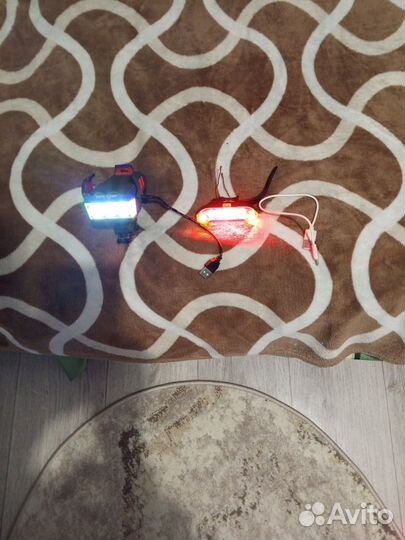 Фонари АКБ для велосипеда