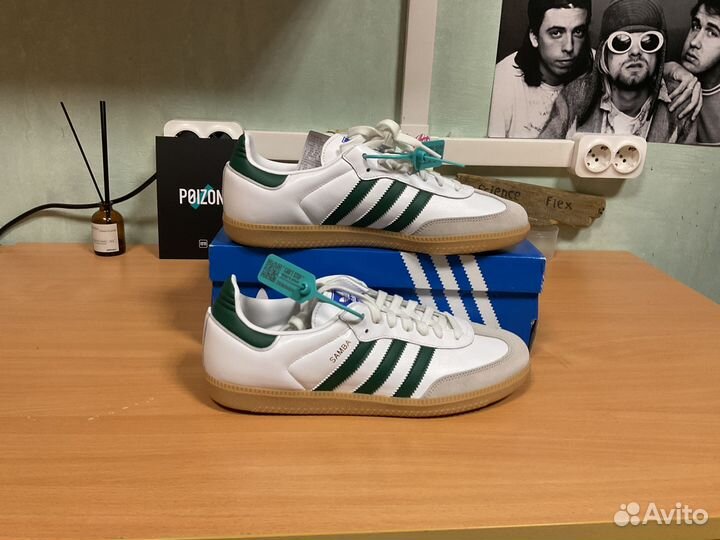 Кроссовки adidas samba оригинал poizon