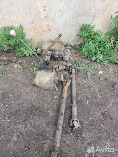 Коробка с раздаткой передач УАЗ