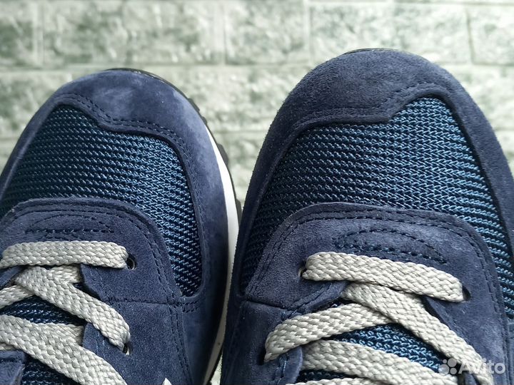 Кроссовки new balance 574 кожаные мужские премиум