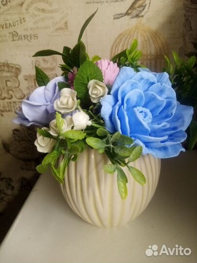 Букеты из мыла ручной работы