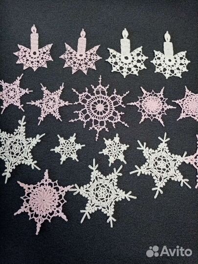 Новогодний набор. Снежинки