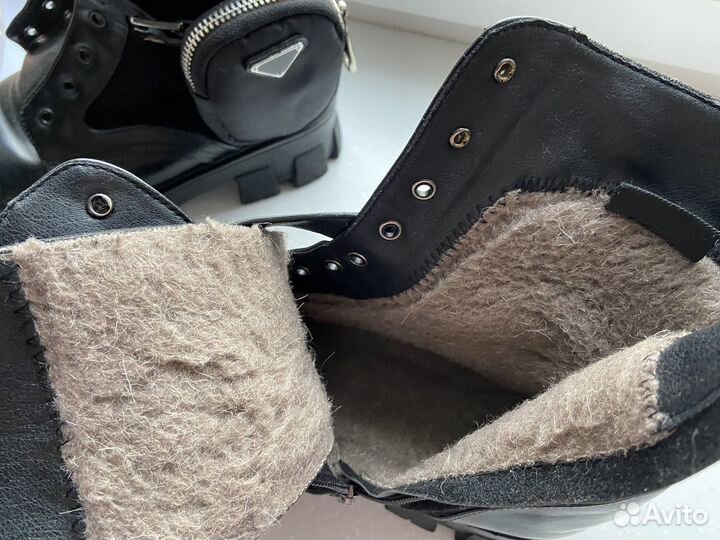 Ботинки женские зимние 40 размер кожа натуральная