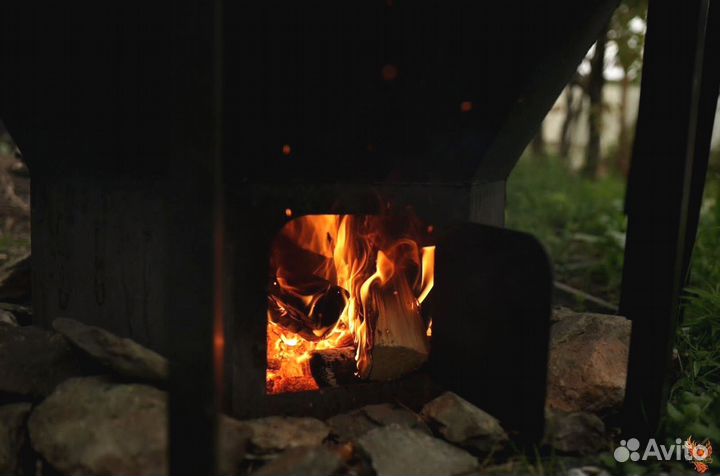 На дровах банный чан/Купель