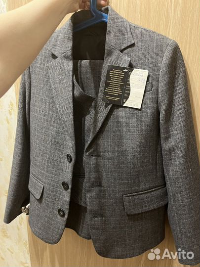 Школьный костюм для мальчика 140