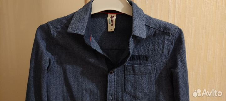 Рубашка Акула 128 размер