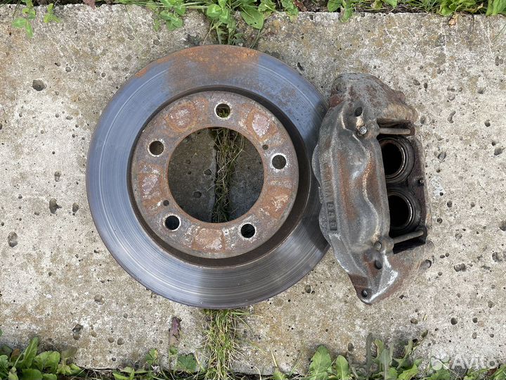 Комплект передних дисков с суппортами